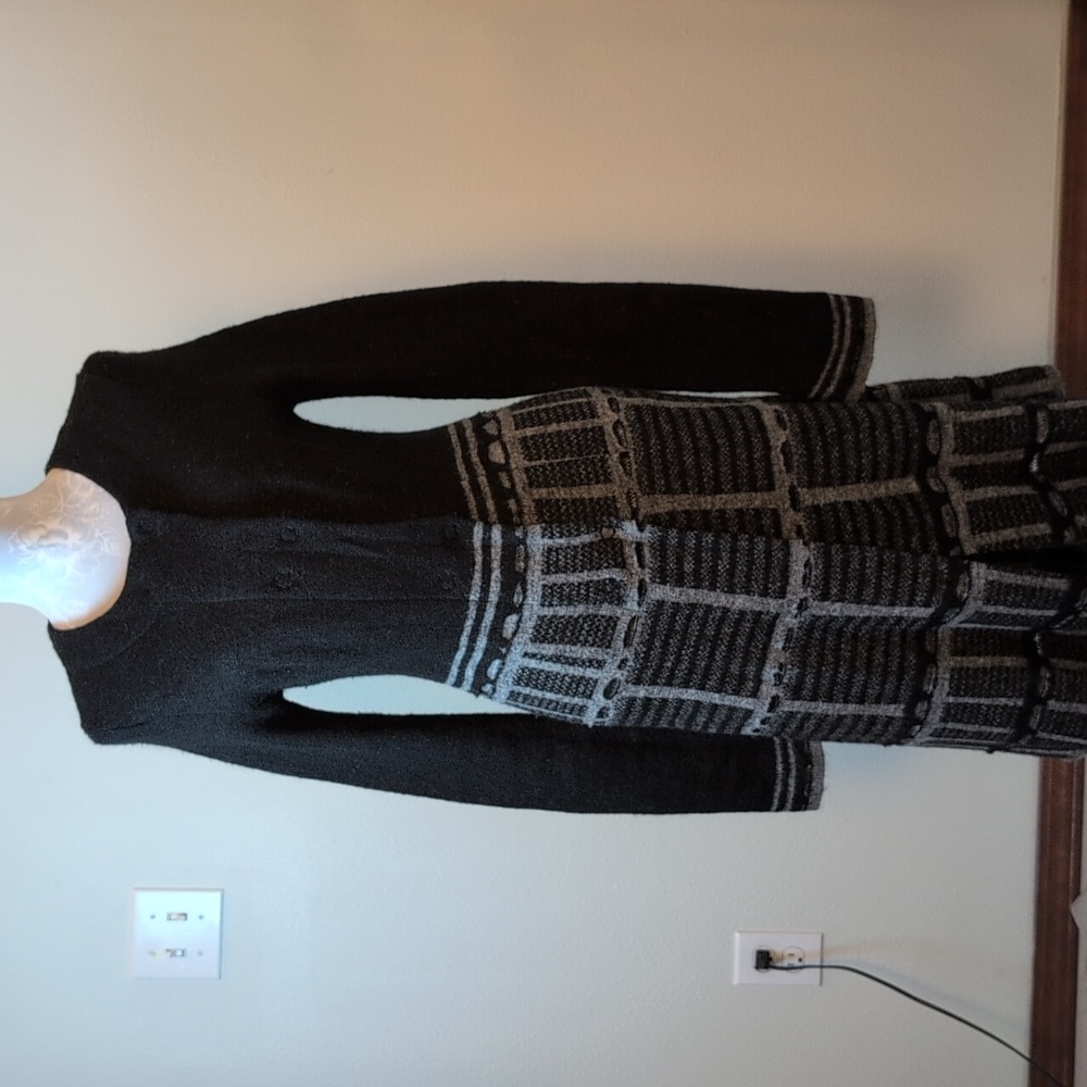 Plaid Cardigan Made In Italy
